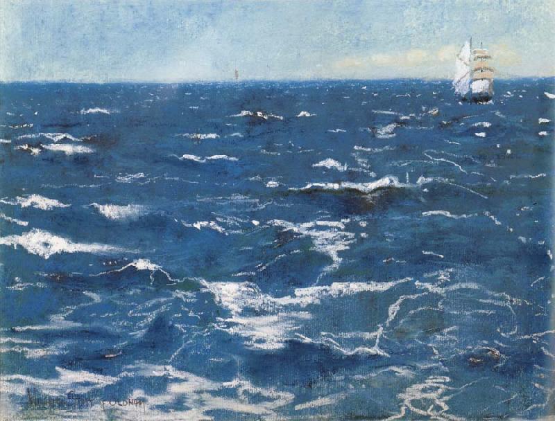 William Stott of Oldham Choppy Sea China oil painting art